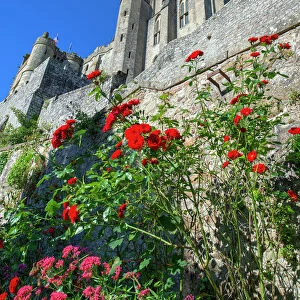 Mont Saint-Michel in Normandy France