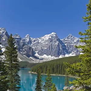 Moraine Lake, Canadian Rockies, Alberta, Canada