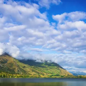 Morning Light Print on Lake Wanaka Photo Morning Light Print on Lake Wanaka Photo