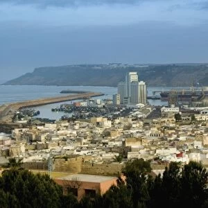 MOROCCO, Atlantic Coast, SAFI: Town and Port View / Morning