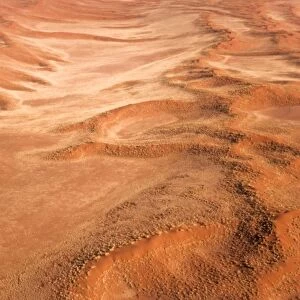 Namibia: Sossusvlei Dunes, Aerial scenic