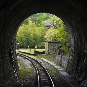 Narrow-gauge Heritage Railway Track Print