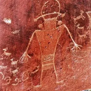 Fremont Petroglyphs Print, Capitol Reef National Park, Utah Fremont Petroglyphs Print, Capitol Reef National Park, Utah