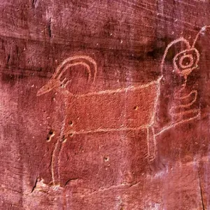 Fremont Petroglyph Print, Capitol Reef National Park Fremont Petroglyph Print, Capitol Reef National Park