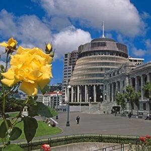 New Zealand, The Beehive & Parliament Buildings, Wellington