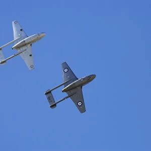 New Zealand, Otago, Wanaka, Warbirds Over Wanaka, de Havilland Vampire Jet Attack