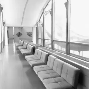 Nice France, Gallery Seating Museum of Modern Art Nice France, Gallery Seating Museum of Modern Art