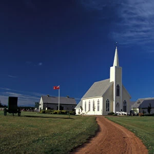 North America, Canada, Prince Edward Island, Cavendish, church at Avonlea