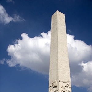 This Oblisk is a monument to the Tenentes Revolt 1932 in Sao Paulo, Brazil