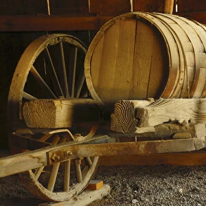 Old Feed Cart; Furnace Creek; Death Valley National Park; USA