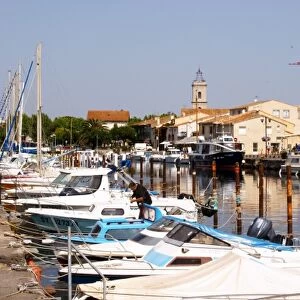 The old harbour. Marseillan. Languedoc. France. Europe