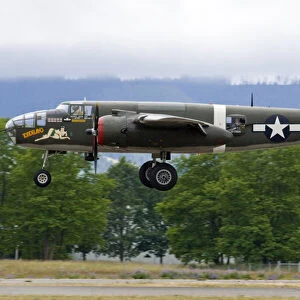 Olympia, Washington, airshow, military, aircraft, World War II, B-25, Mitchell, bomber