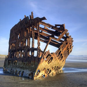 OR, Fort Stevens State Park, Wreck of the Peter Iredale