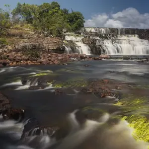 Orinduik Falls, Potaro-Siparuni Region, Brazil Guyana border, GUYANA Orinduik Falls, Potaro-Siparuni Region, Brazil Guyana border, GUYANA