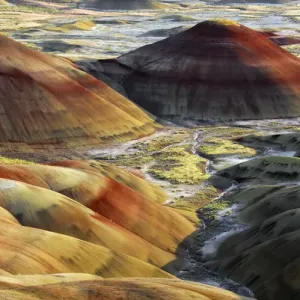 Painted Hills Print, John Day Fossil Beds National Monument, Oregon Painted Hills Print, John Day Fossil Beds National Monument, Oregon