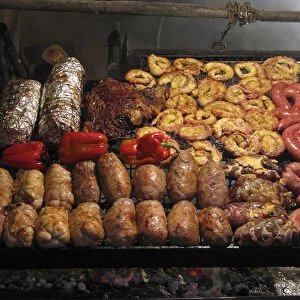 parrilla: local way to cook meat