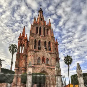 Parroquia de San Miguel Archangel Church Print Parroquia de San Miguel Archangel Church Print