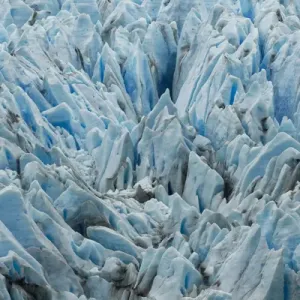 Pattern in blue ice of Grey Glacier, Torres del Paine National Park, Chile, South America Pattern in blue ice of Grey Glacier, Torres del Paine National Park, Chile, South America