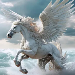 Pegasus Winged Horse Print Pegasus Winged Horse Print