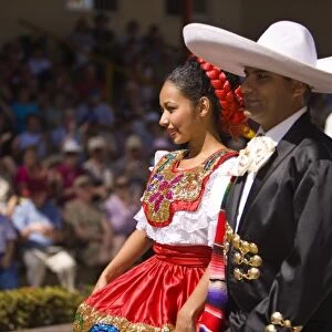 performers at Folkloric Show at Aztec Theater, Golden Zone, Mazatlan, Sinaloa State