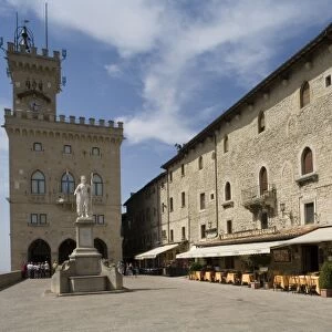 Piazza della Liberta, Palazzo Pubblico, Republic of San Marino