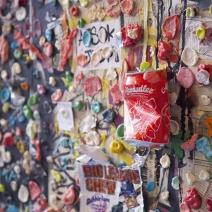 Post Alley Gum Wall near Pike Place in Seattle, Washington State Post Alley Gum Wall near Pike Place in Seattle, Washington State