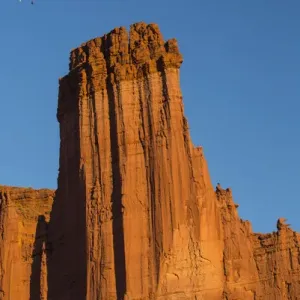 Fisher Towers Evening Paragliding Print Fisher Towers Evening Paragliding Print