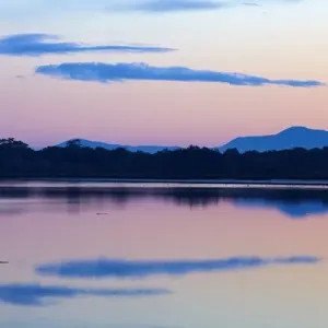 New River Estuary Print at Dusk, Invercargill New River Estuary Print at Dusk, Invercargill