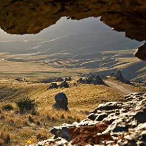 Road to Nevis Valley, Central Otago, South Island, New Zealand