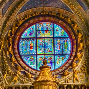 Rose window Print of Siena Cathedral Rose window Print of Siena Cathedral