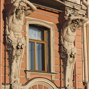 Russia, Saint Petersburg, Vosstaniya, Beloselsky-Belozersky Palace, exterior building