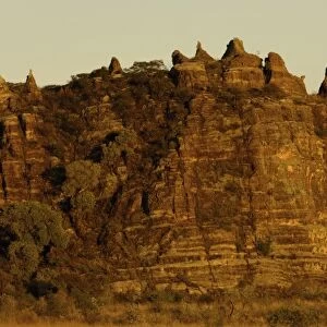 Sandstone Massif. Isalo National Park. MADAGASCAR. Isalo was declared a National Park in 1962