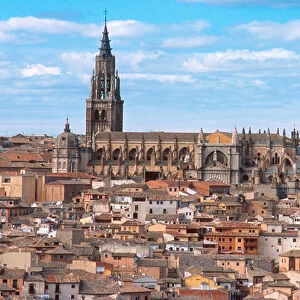 Second largest cathedral in the world. Toledo, Spain. cathedral, spain, toledo