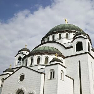 SERBIA, Belgrade. Sveti Sava Orthodox Church (Worlds Biggest Orthodox Church)