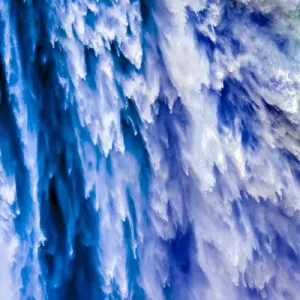 Snoqualmie Falls Print - Abstract Waterfall Scene Snoqualmie Falls Print - Abstract Waterfall Scene