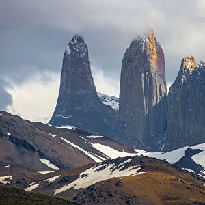 These are the source for the name of the park- the towers, or Torres of Paine