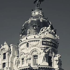 Spain, Madrid, Centro Area, Metropolitan Building, daytime