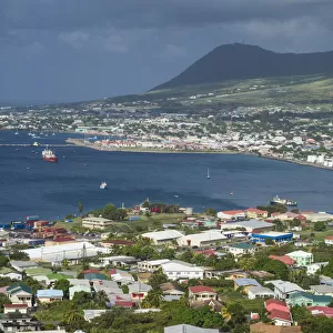 St. Kitts and Nevis, St. Kitts. Basseterre, morning