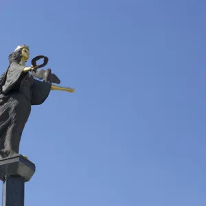 St. Sofia (Sveta Sofia) statue erected in 2001, Sofia, Bulgaria