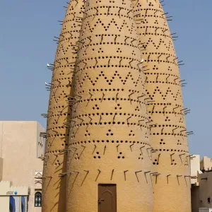 Katara Pigeon Towers Print, Adobe and Clay Structure in Doha Katara Pigeon Towers Print, Adobe and Clay Structure in Doha