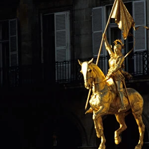 Statue of Joan of Arc; Place des Pyamides; Paris; France