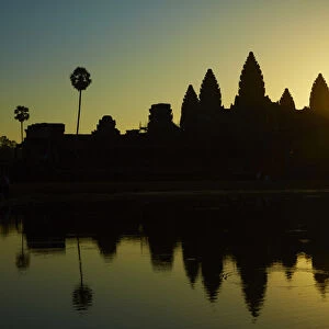 Sunrise over Angkor Wat, Angkor World Heritage Site, Siem Reap, Cambodia