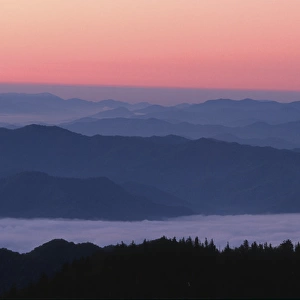 Sunrise at Clingmans Dome, Great Smoky Mtn NP, NC