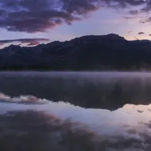 Sunrise at Edith Lake, Jasper National Park, Alberta, Canada