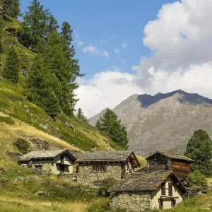 Zermatt Zmutt Homes Print