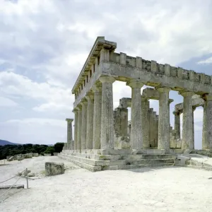 Temple of Aphaia at Aegina. Greek architecture