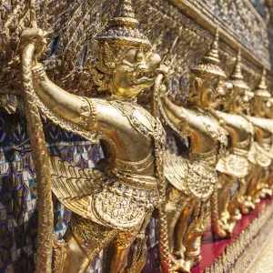Thailand Print - Ko Ratanakosin Wat Phra Kaew Temple of the Golden Buddha