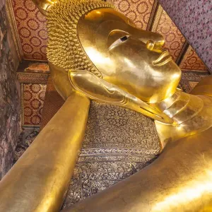 Thailand Print - Ko Ratanakosin Wat Pho Reclining Buddha