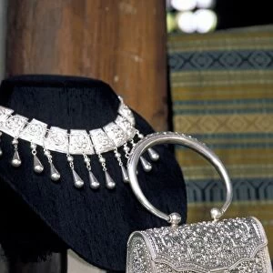 Thailand, Sukhothai. Thai silver jewelry