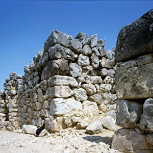 Tiryns, Mycenaean site Cyclopean Walls Greece Copyright: aAC Ltd
